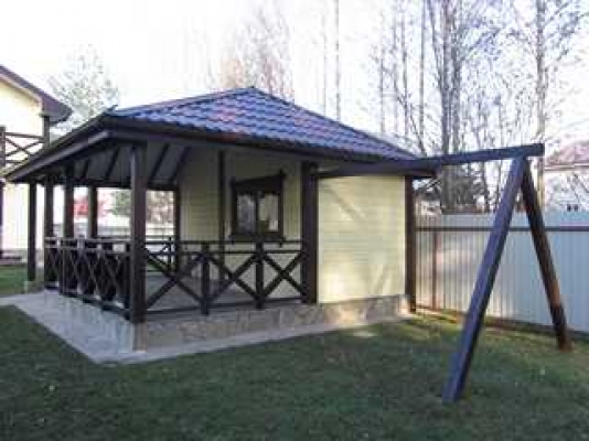 ЛК «Лонопарк». Облицовка. -  Неокатанный песчаник Облицовка Неокатанный песчаник