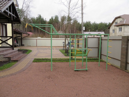 ЛК «Лонопарк». Другие покрытия -  Набивное покрытие из отсева   Набивное покрытие из отсева