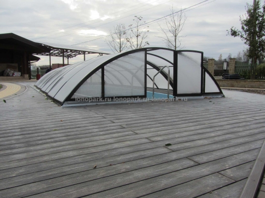 ЛК «Лонопарк». Другие покрытия -  Террасная доска из древесно-полимерного композита  Террасная доска из древесно-полимерного композита