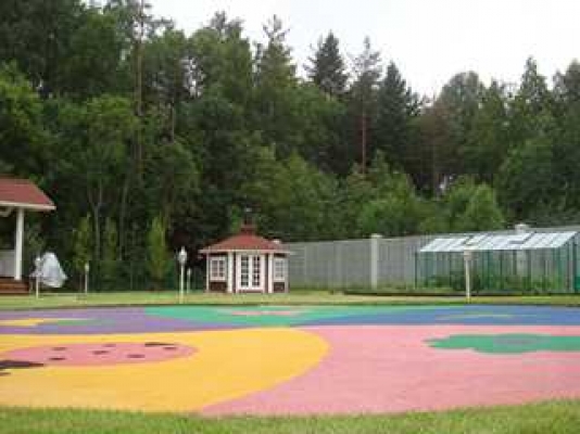 ЛК «Лонопарк». Другие покрытия -  Разноцветное каучуковое покрытие   Разноцветное каучуковое покрытие